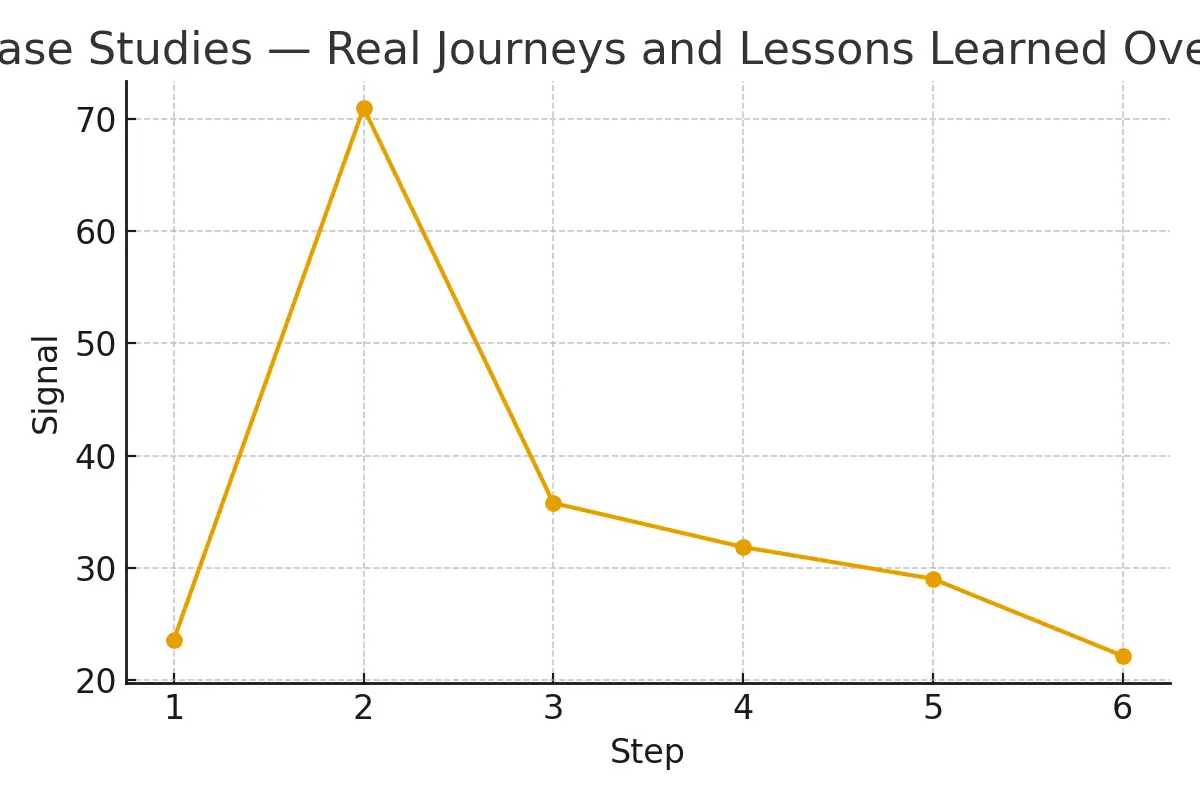 Case Studies — Real Journeys and Lessons Learned