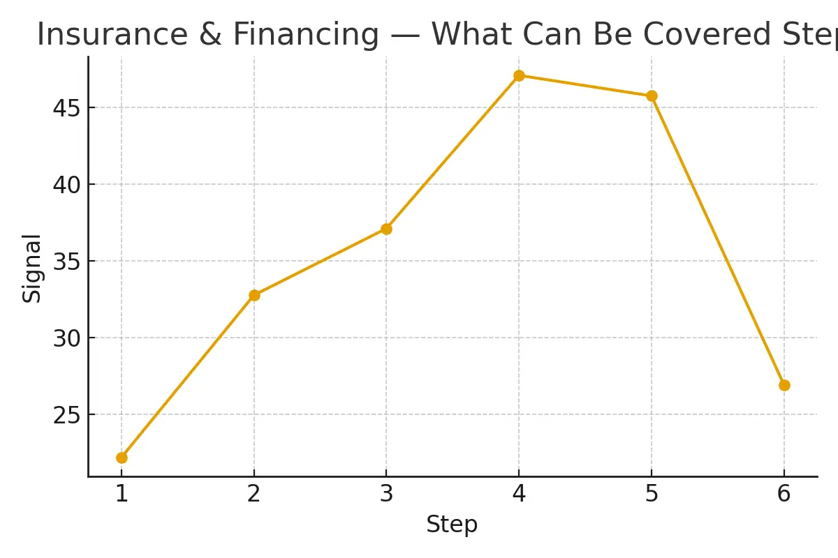 Insurance & Financing — What Can Be Covered — illustrative.