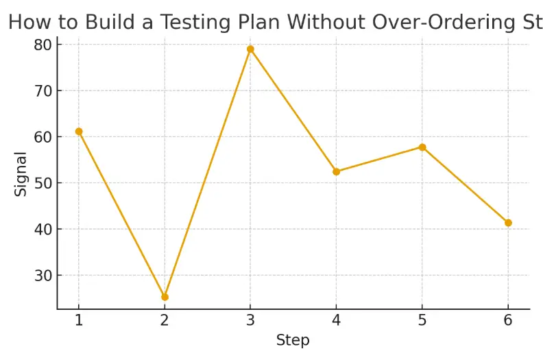 How to Build a Testing Plan Without Over-Ordering