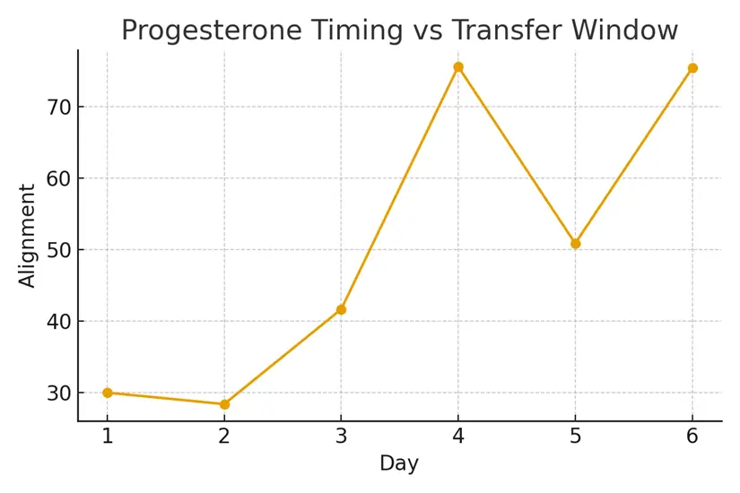 Luteal Support — Vaginal vs IM vs Combined — illustrative.