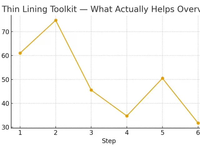 Thin Lining Toolkit — What Actually Helps