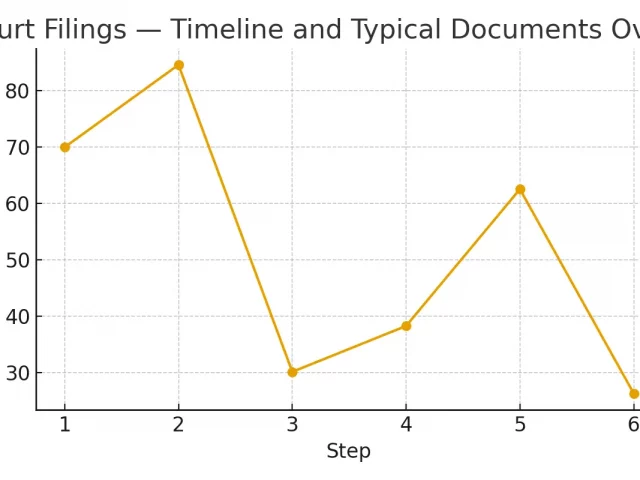 Court Filings — Timeline and Typical Documents