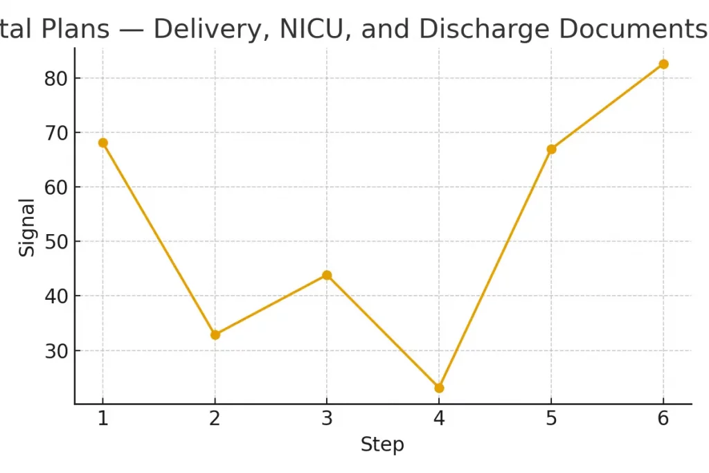 Hospital Plans — Delivery, NICU, and Discharge Documents