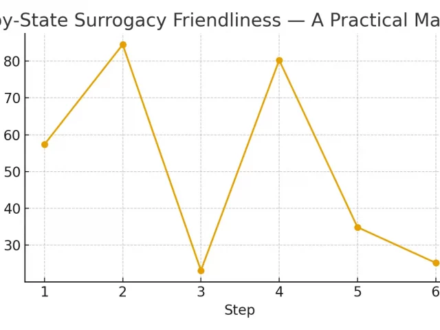 State‑by‑State Surrogacy Friendliness — A Practical Map