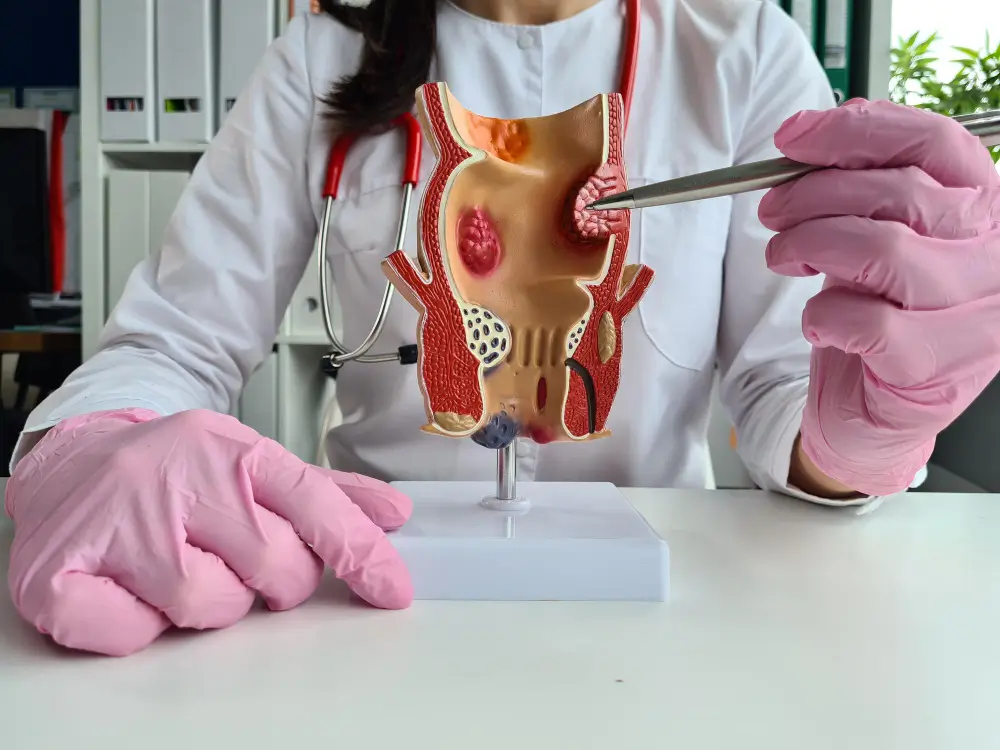 Fills the space after a hysterectomy