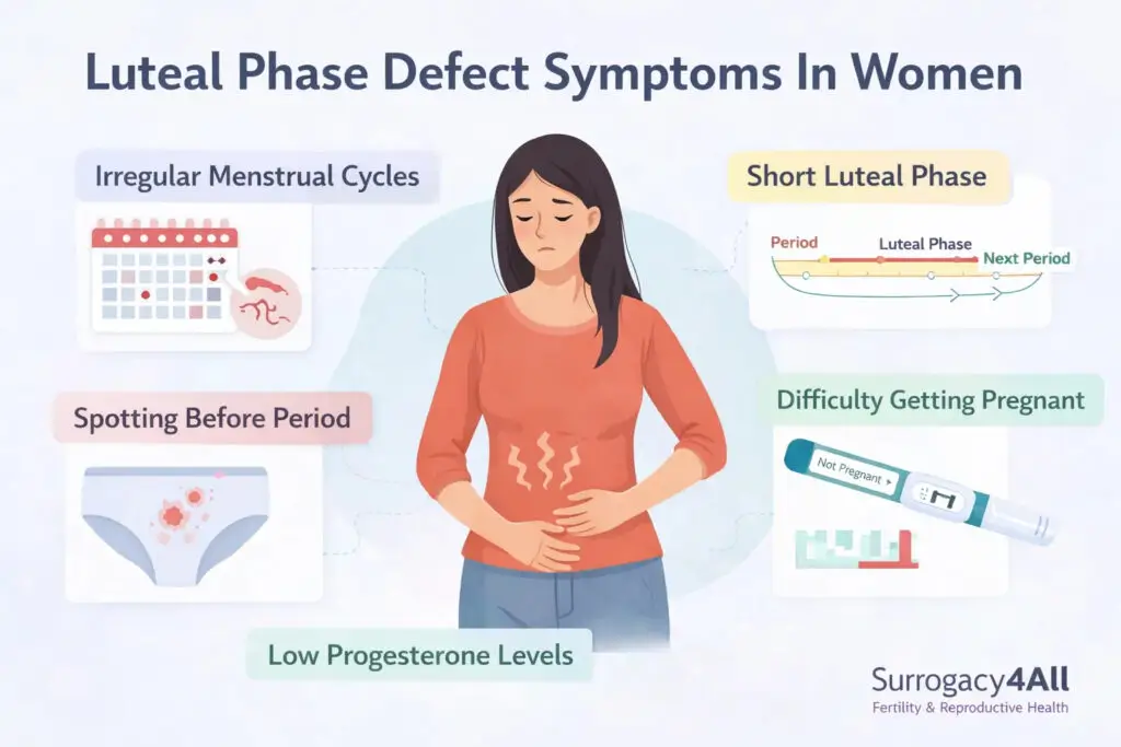 Luteal phase defect symptoms