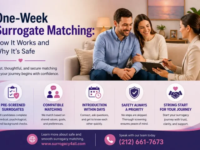 One-Week Surrogate Matching: How It Works and Why It’s Safe