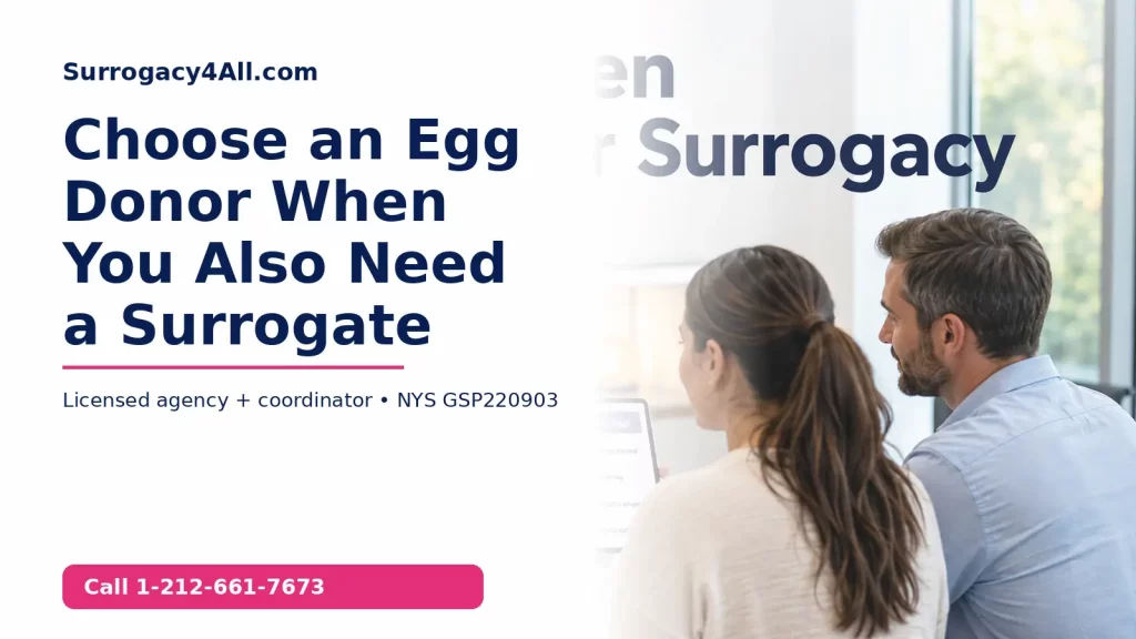 choose egg donor and surrogate