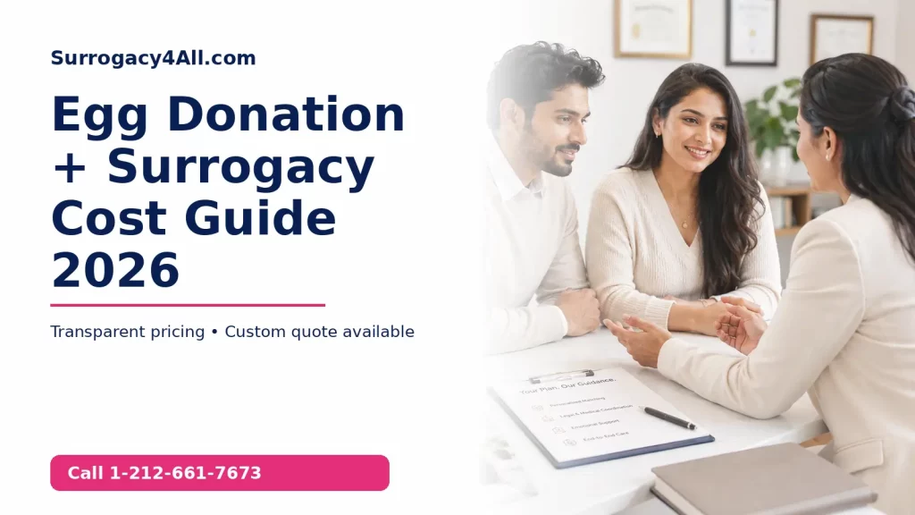 egg donation surrogacy cost 2026