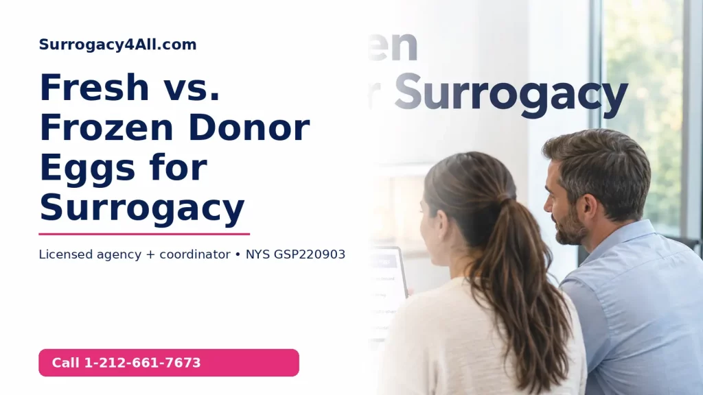 fresh vs frozen donor eggs surrogacy