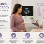 34 Weeks Pregnant Appointment