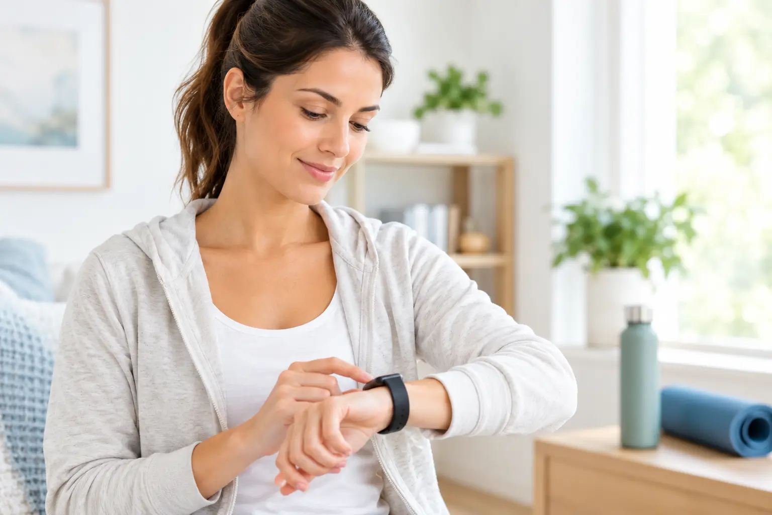 Surrogate using smart health monitoring through a physician-led surrogacy agency